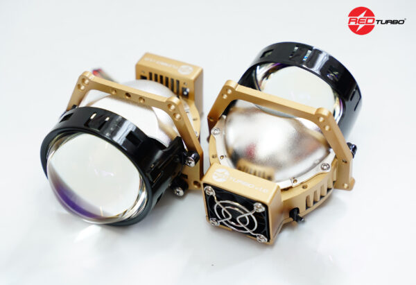 BI LED SIÊU NGẮN RED TURBO 1.0